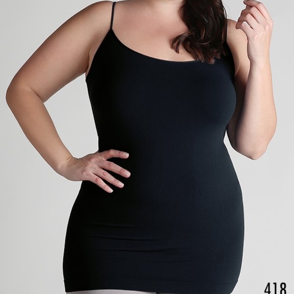 Plus Size Seamless Cami - Picture 2 of 3